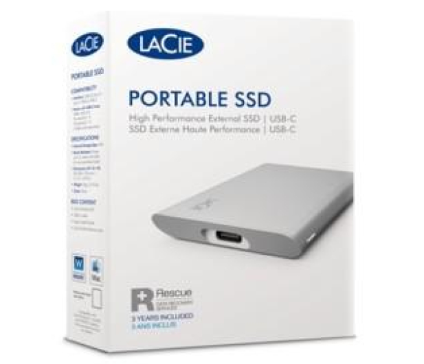 LaCie 2TB Portable SSD V2 Srebrny - 1204294 - zdjęcie 7